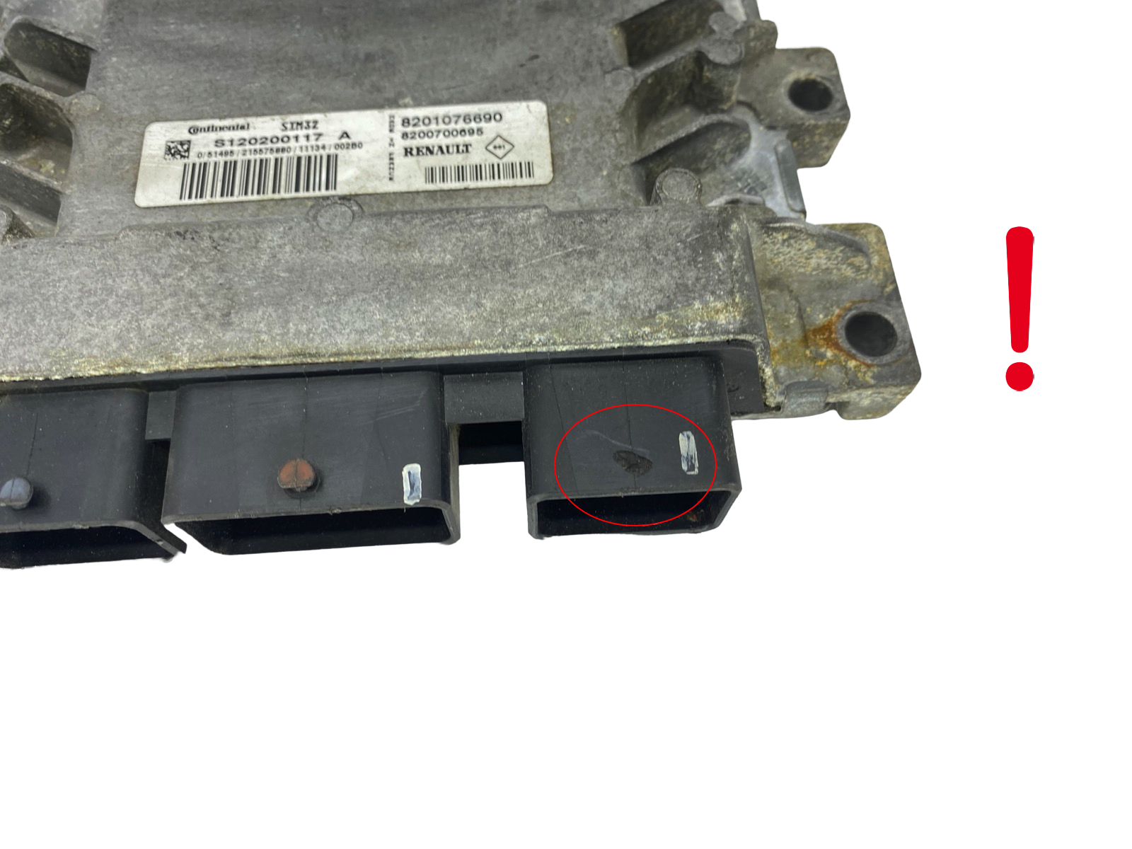 Control Unit S120200117A 8201076690 8200700695 Renault Continental 57455 main product photo