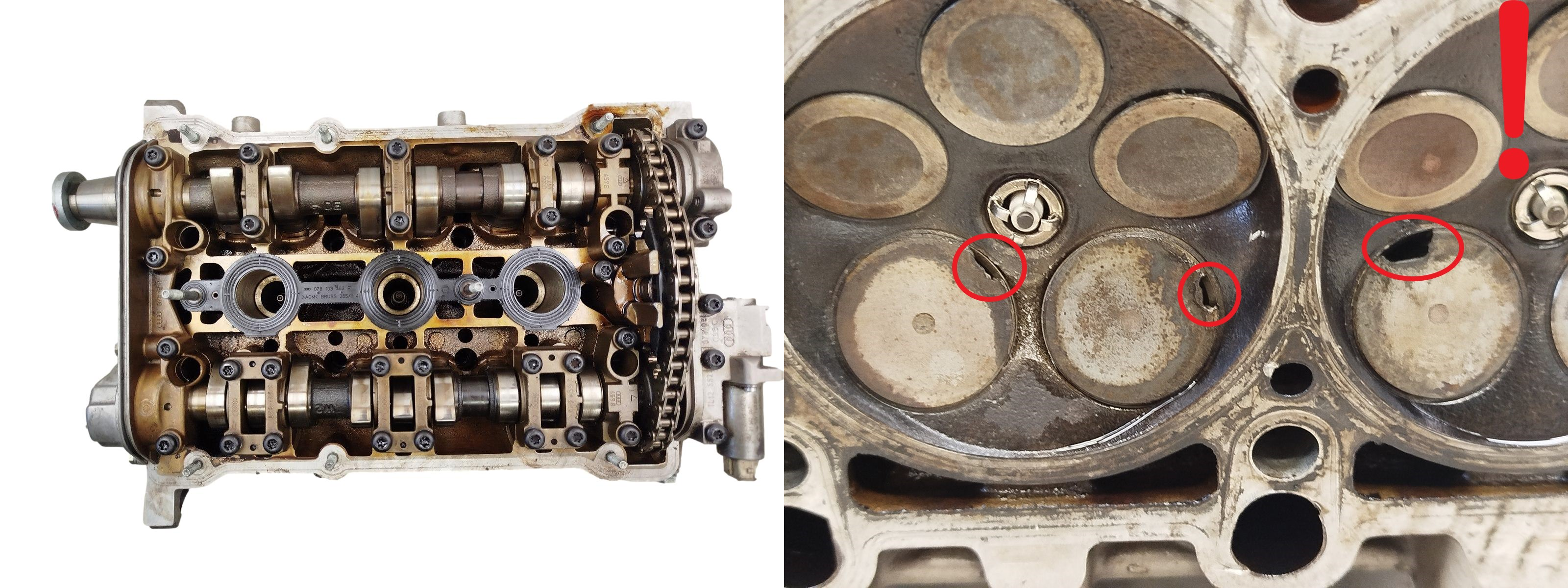 Cylinder Head VWAG 078103373P 2.8 V6 ACK 2 main product photo
