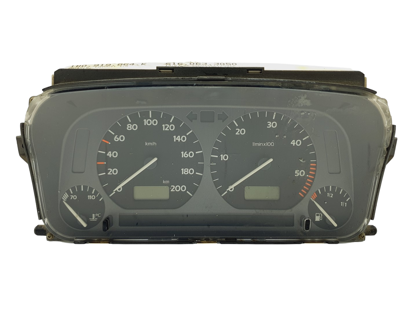 Speedometer/Instrument Cluster VW Golf MK3 1H0919864K 6160633050 61053 main product photo