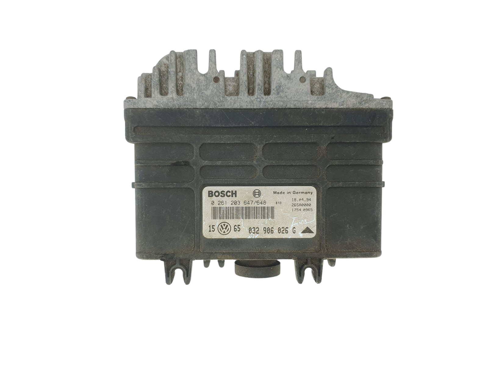 Control Unit 0261203647 032906026G Volkswagen Bosch 40795 main product photo
