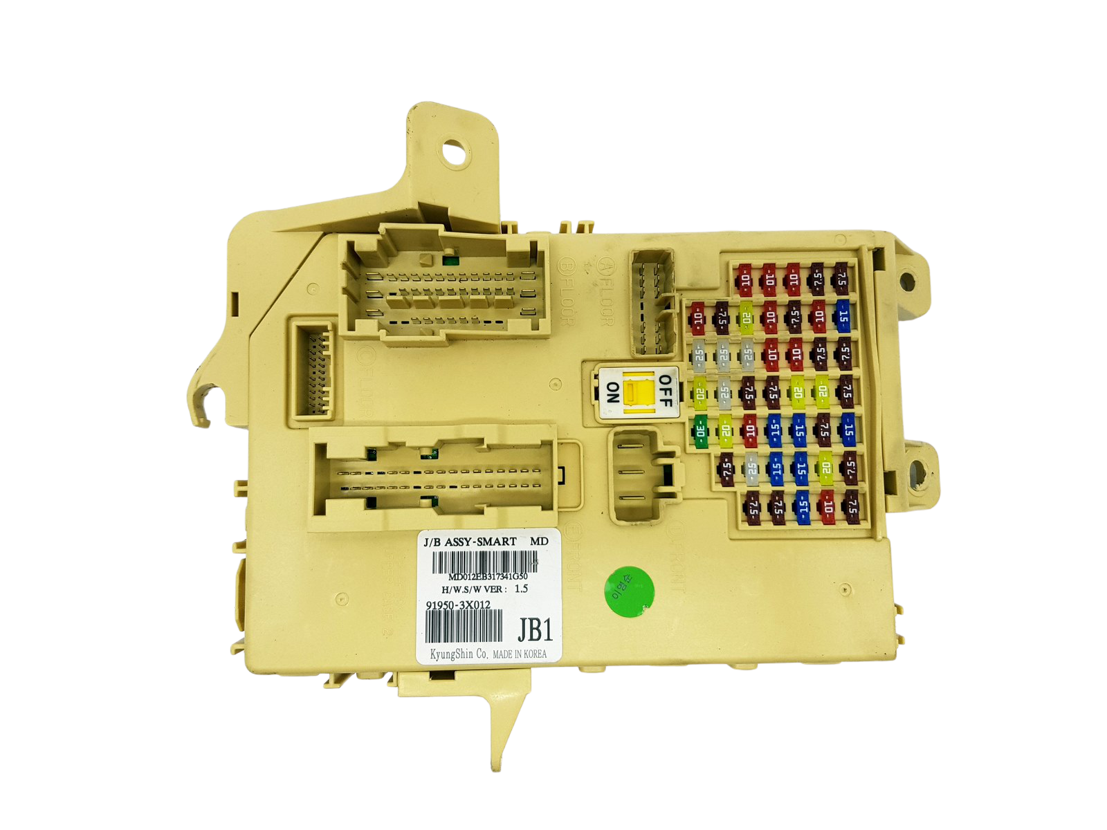 Fuse Box 91950-3X012 Hyundai KyungShin 31251 main product photo