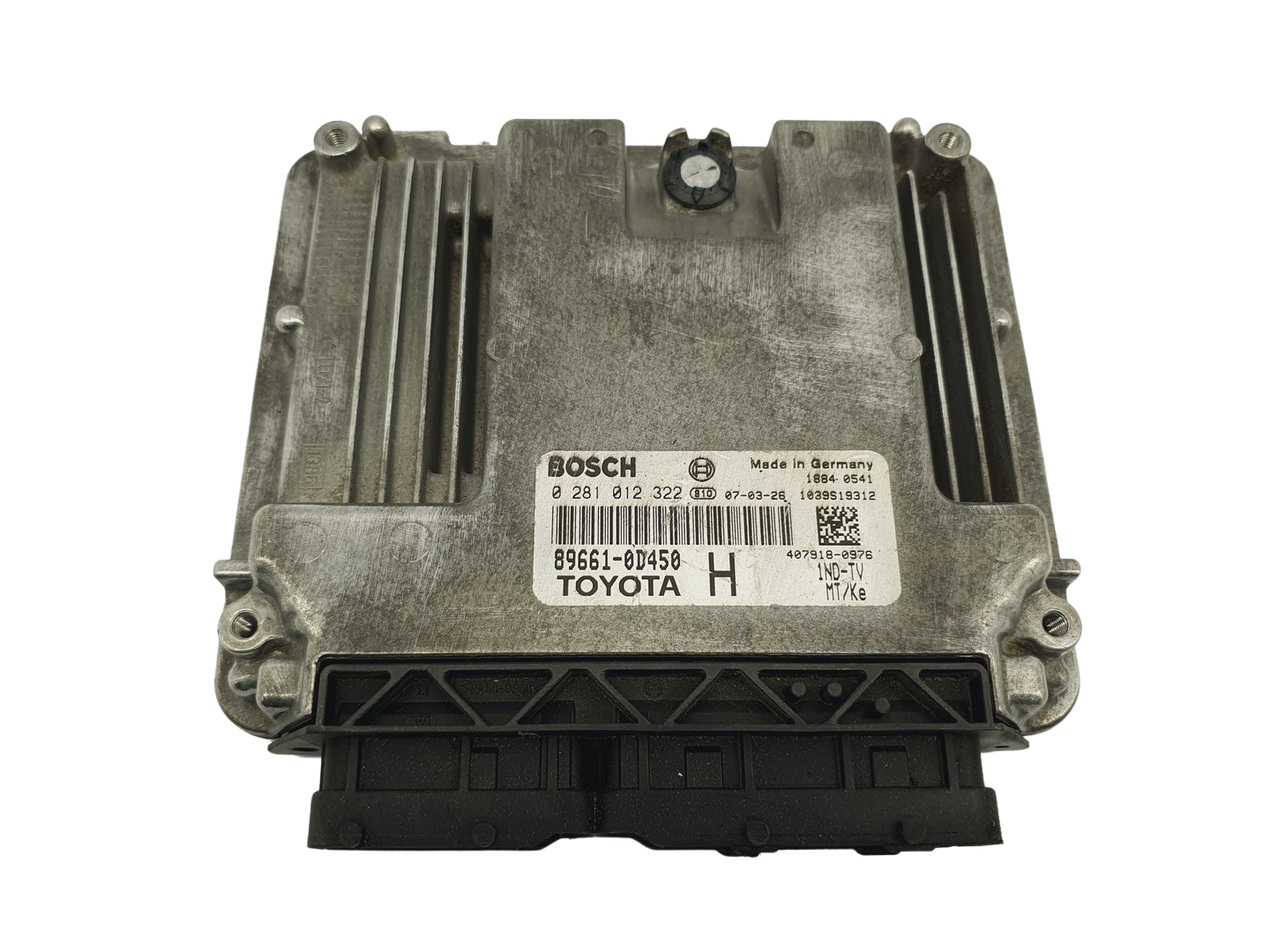Control Unit 89661-0D450 0281012322 Toyota Bosch 68410 main product photo