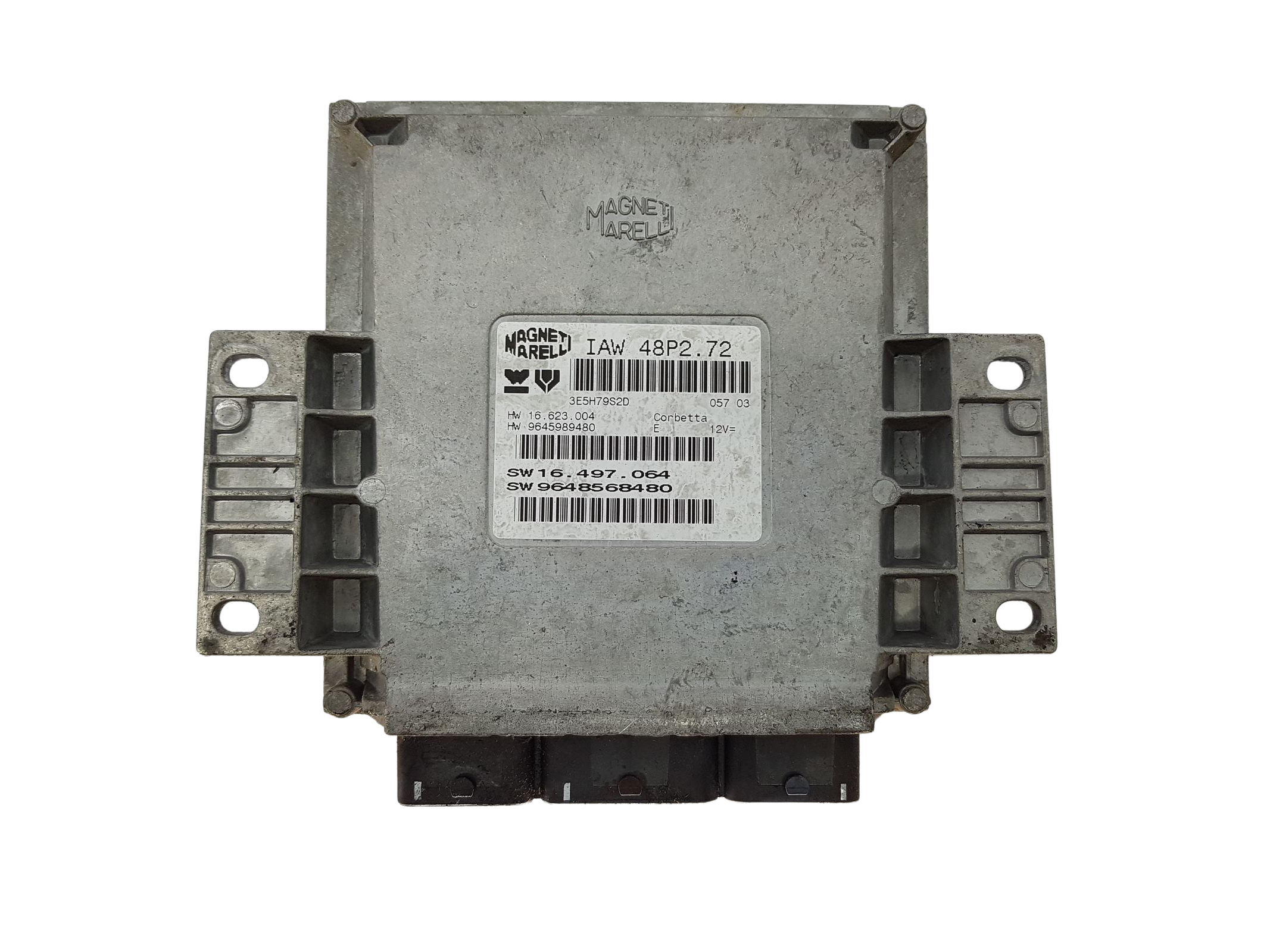 Control Unit 9648568480 IAW48P2.72 9645989480 PSA Magneti Marelli 14416 main product photo