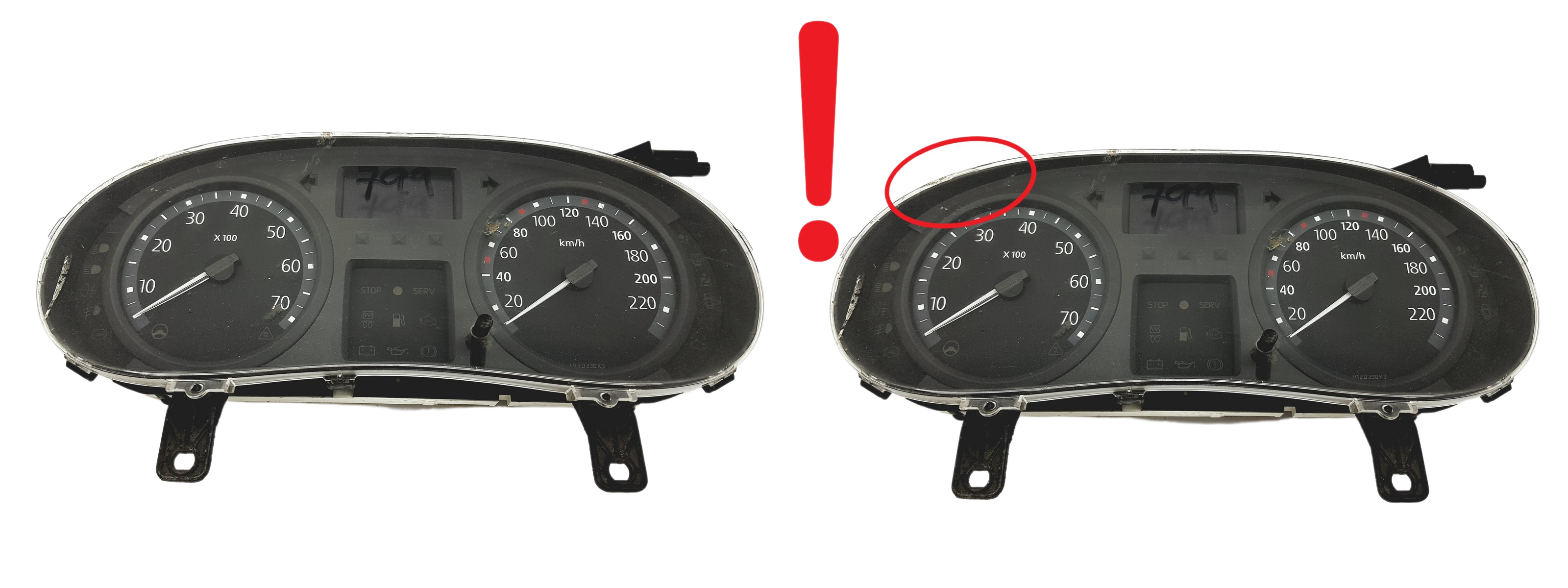 Speedometer/Instrument Cluster Renault Clio 2 8200276525 A 59507 main product photo