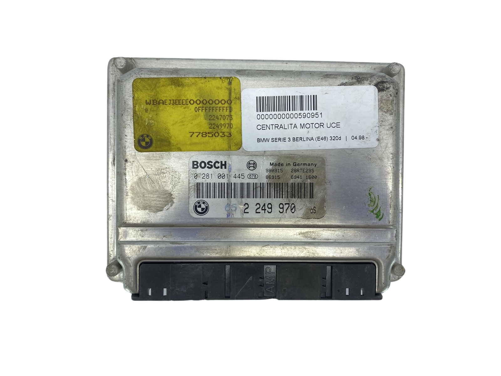Control Unit BMW 2249970 0281001445 Bosch 63945 main product photo