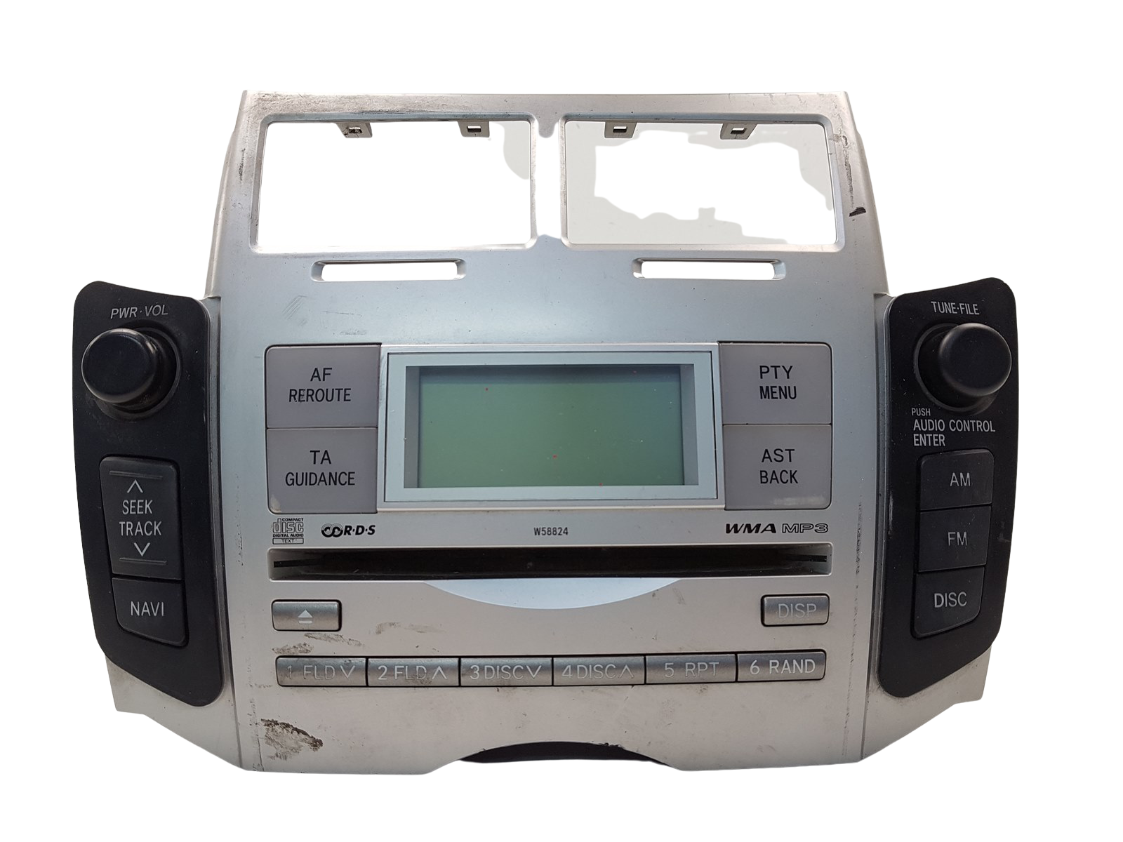 Radio CD Player Toyota Yaris 86120-0D210 CQ-TS0570LC W58824 1098 main product photo