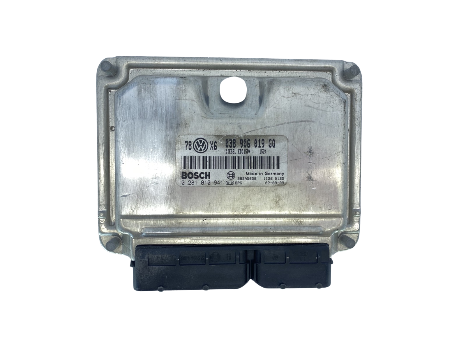 Control Unit 038906019GQ 0281010941 Volkswagen Bosch 63646 main product photo