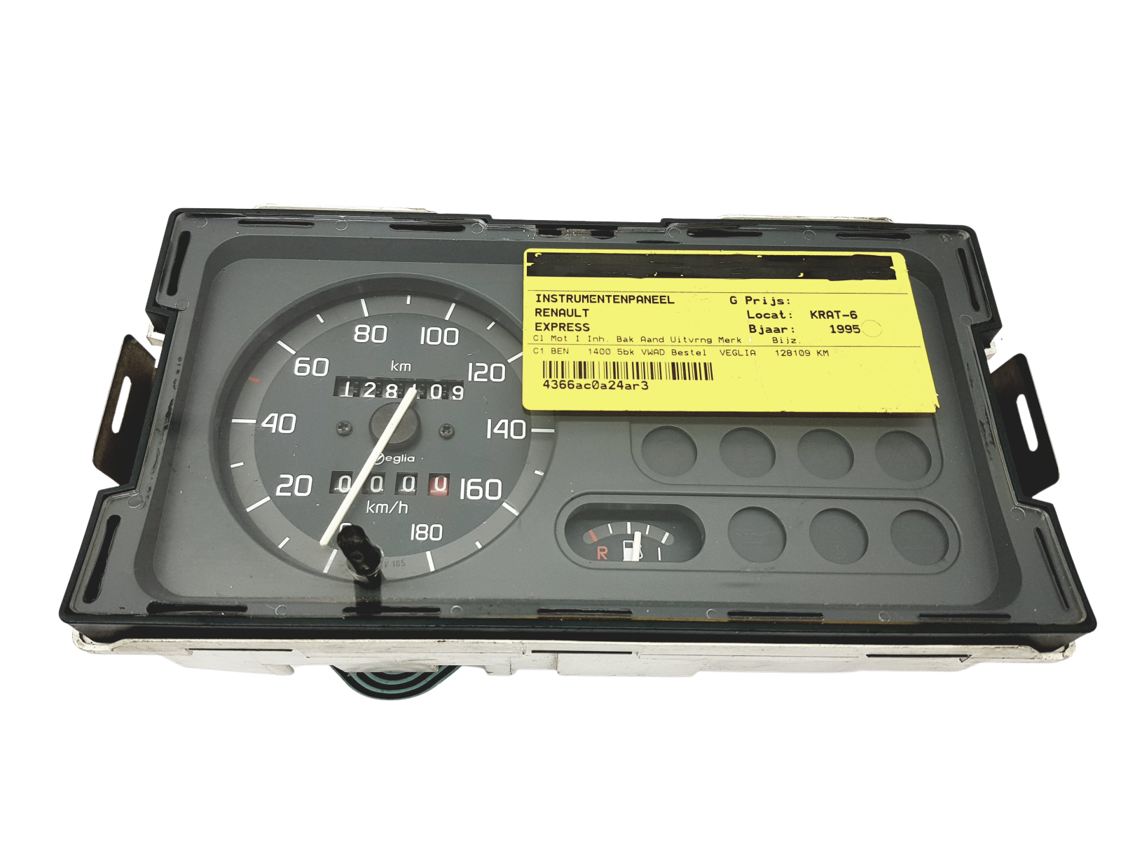 Speedometer/Instrument Cluster Renault Express 7700305189 Veglia 44774 main product photo