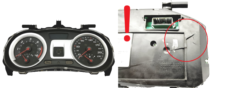 Speedometer/Instrument Cluster Renault Clio 3 8200761861 L 47605 main product photo