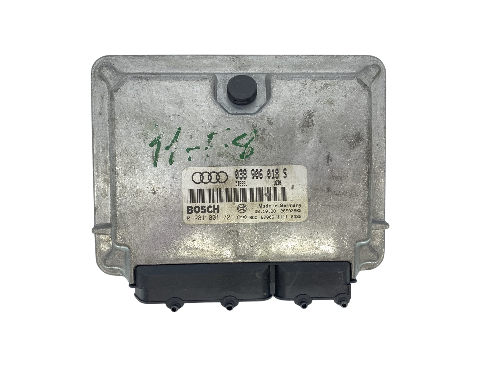 Control Unit 038906018S 0281001721 Audi Bosch 63897 main product photo