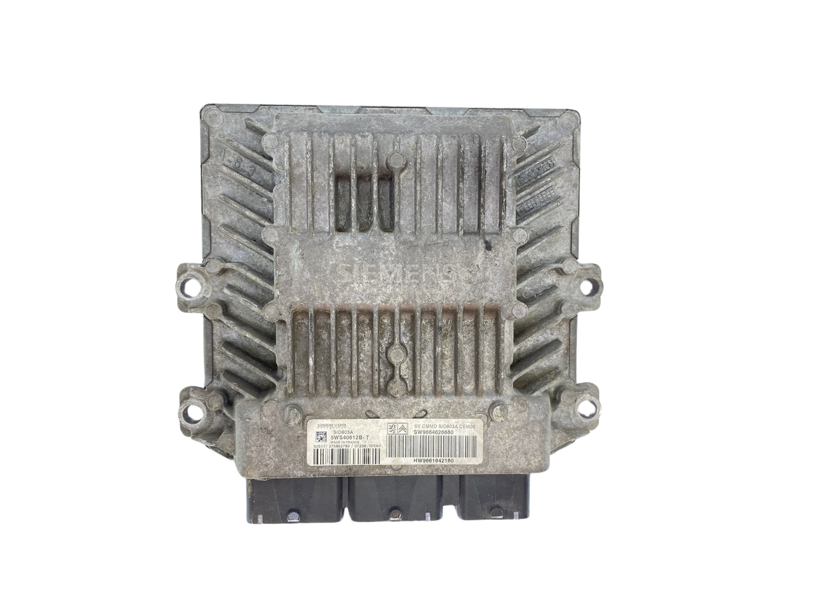 Control Unit 9664626680 9661642180 5WS40612B-T PSA Siemens 62043 main product photo