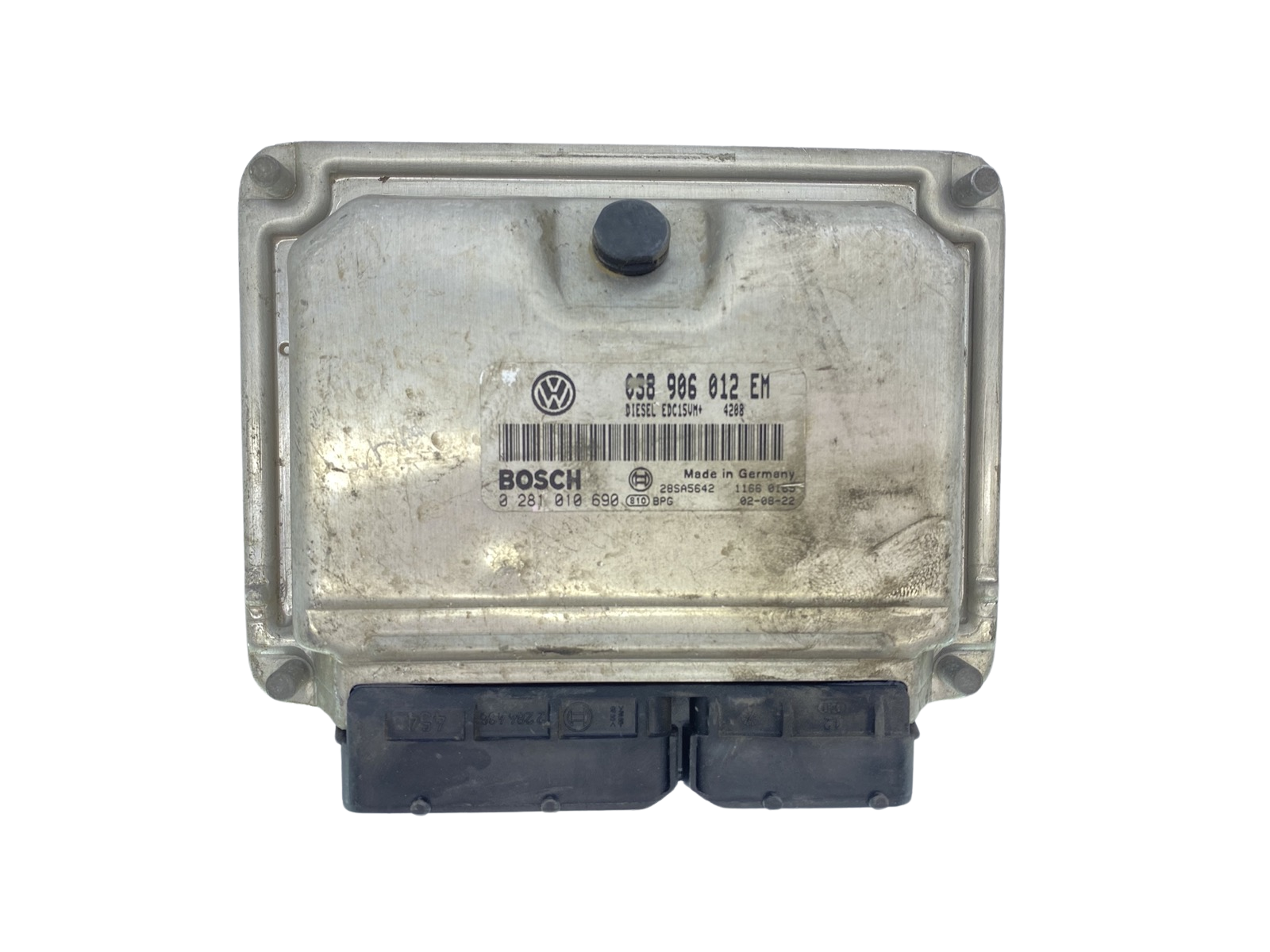 Control Unit 038906012EM 0281010690 Seat Bosch 63418 main product photo