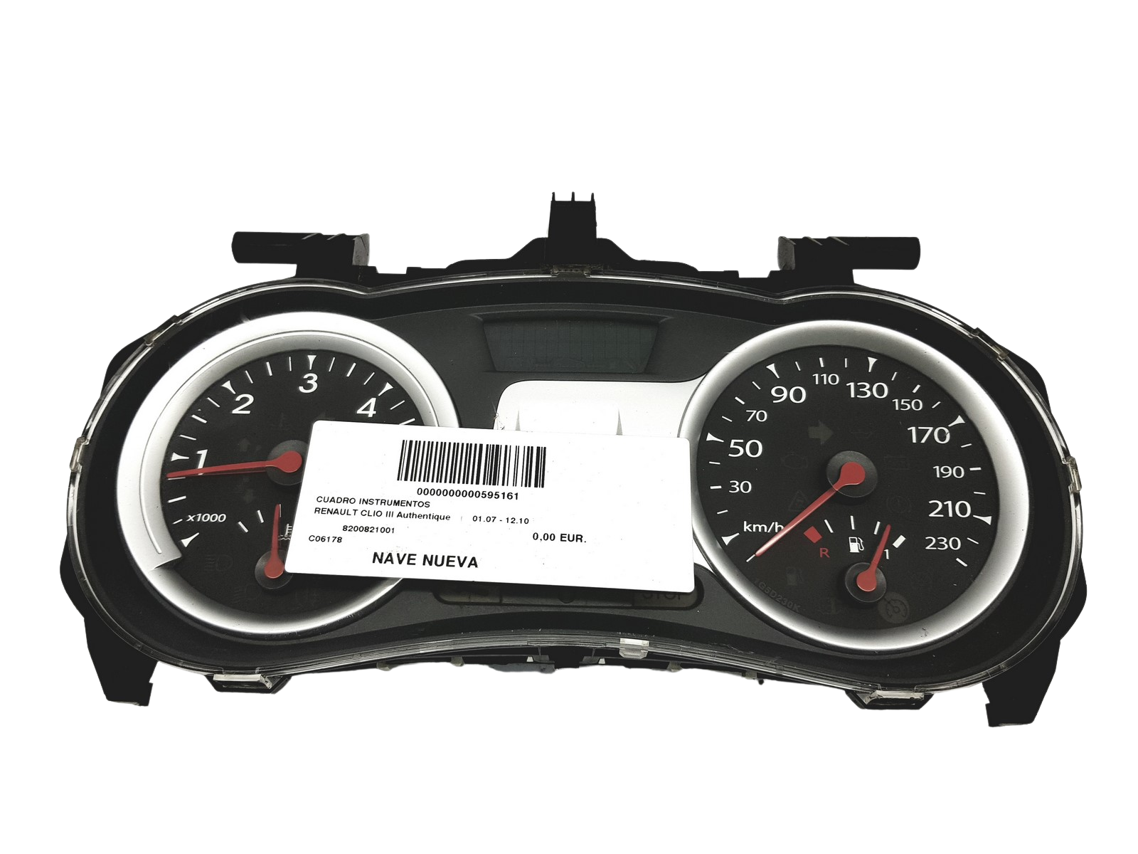 Speedometer/Instrument Cluster Renault Clio 3 8200821001 C 58126 main product photo