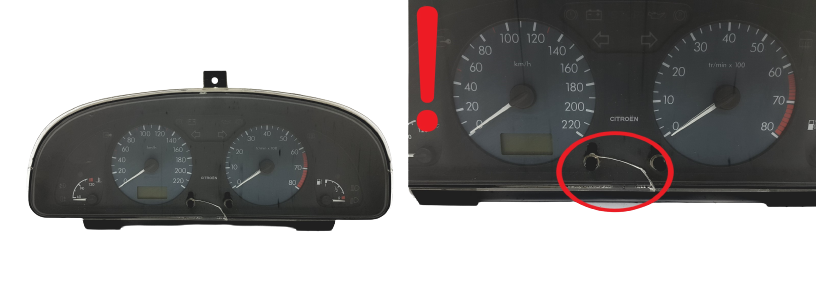 Speedometer/Instrument Cluster Citroen Xsara 9641903180 C 00 53861 main product photo