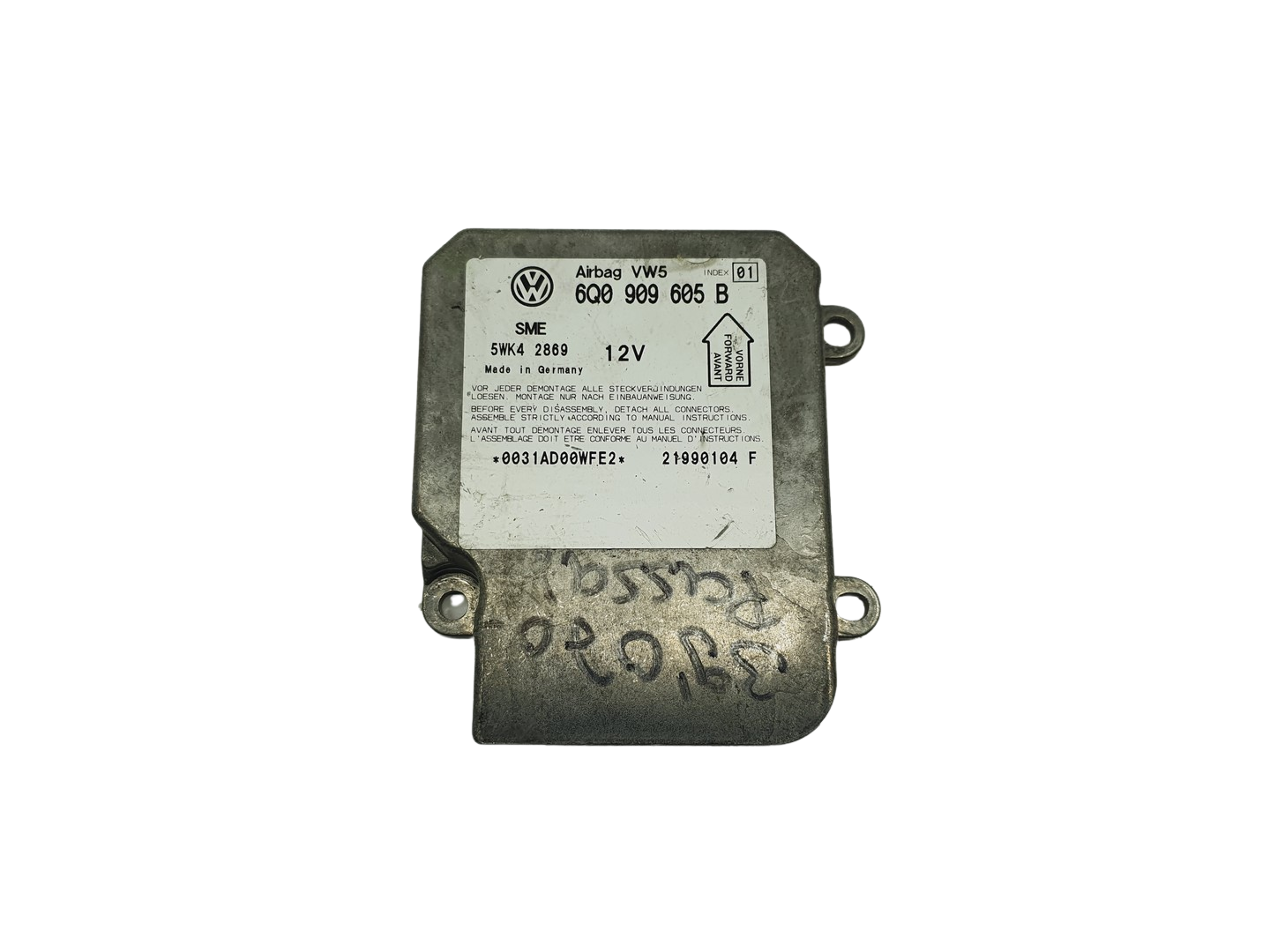 Control Unit 6Q0909605B 5WK42869 VW Siemens 69164 main product photo