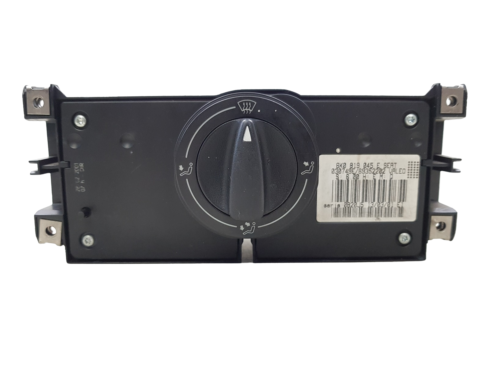 Heater Control Unit Seat Ibiza 6K0819045E main product photo