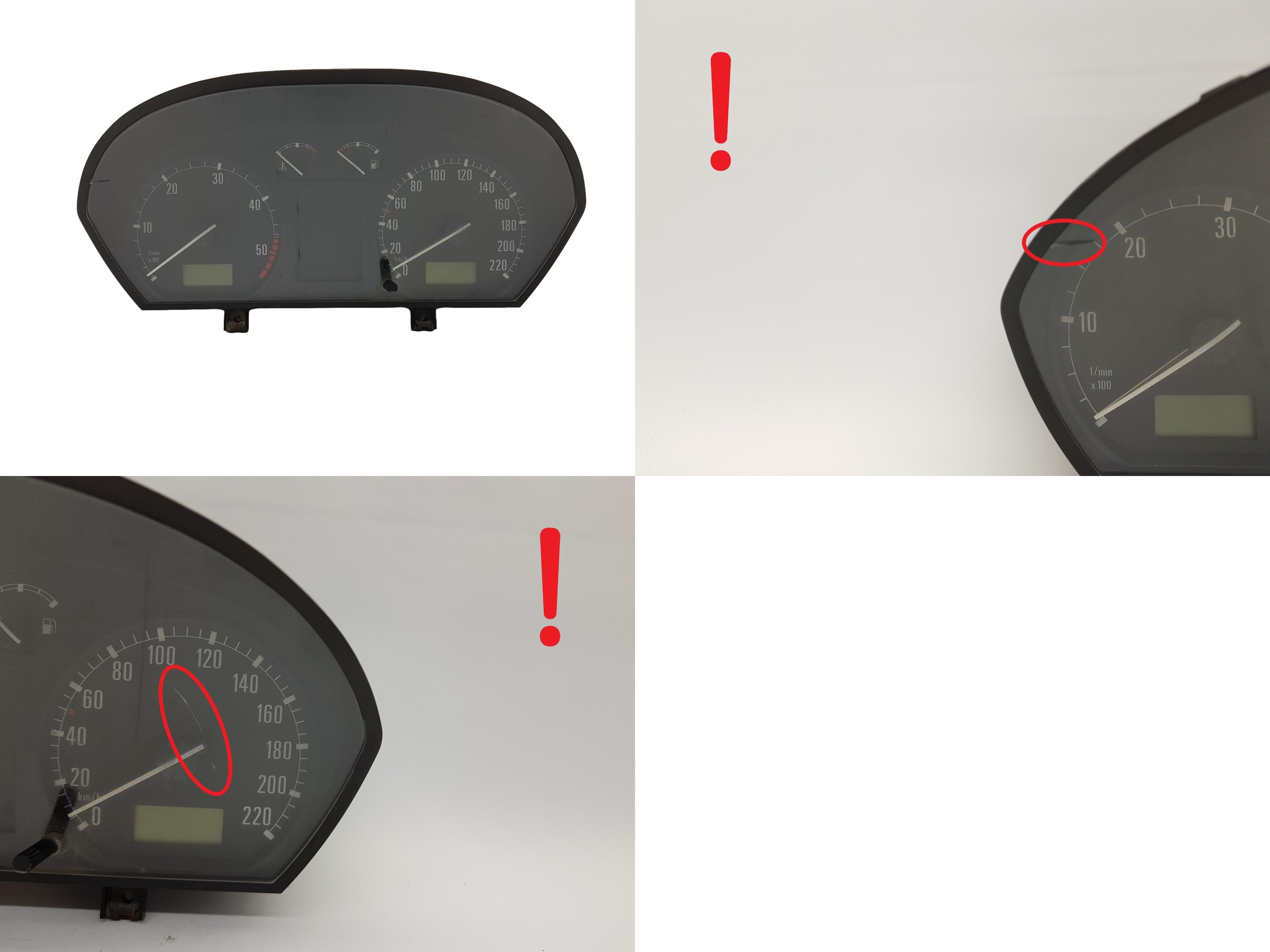 Speedometer/Instrument Cluster Skoda Fabia 6Y1919880D 3368 main product photo