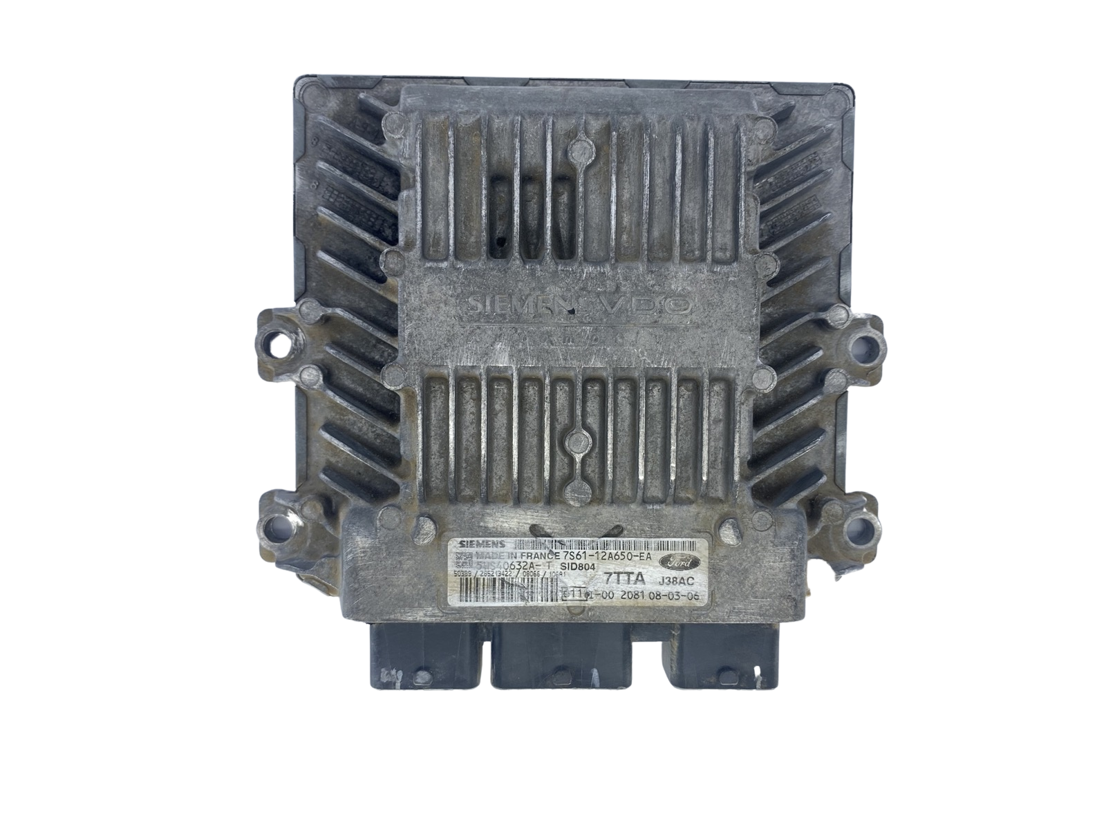 Control Unit 7S61-12A650-EA 5WS40632A-T SID 804 7TTA Ford Siemens 50722 main product photo