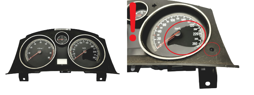 Speedometer/Instrument Cluster Opel Astra H 13225986XF 53647 main product photo
