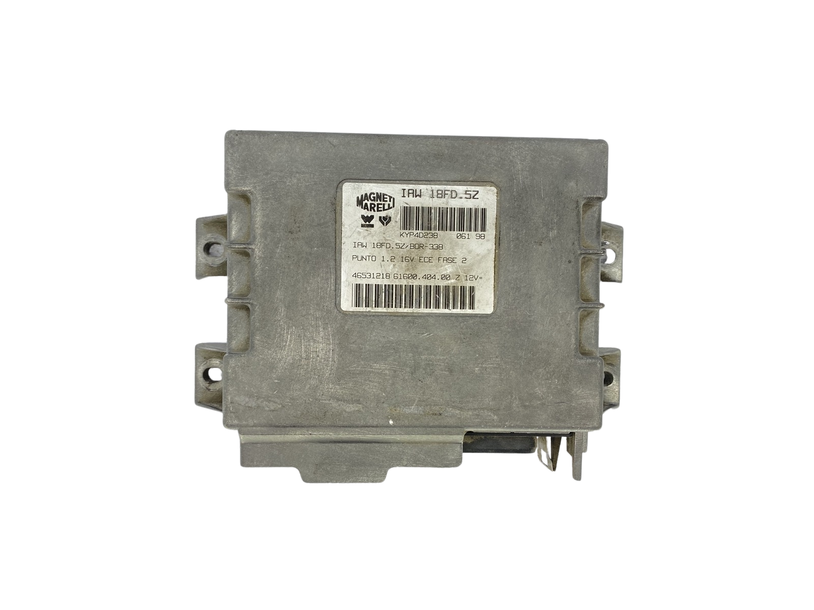 Control Unit IAW18FD.5Z 46531218 61600.404.00 Fiat Magneti Marelli 56087 main product photo