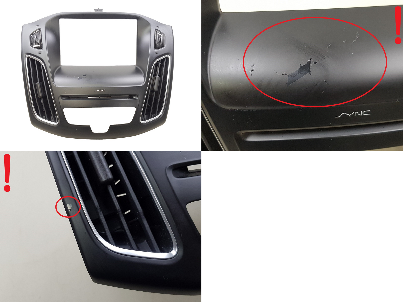 Dash Air Vent Ford Focus MK3 F1EB-18835-NB main product photo