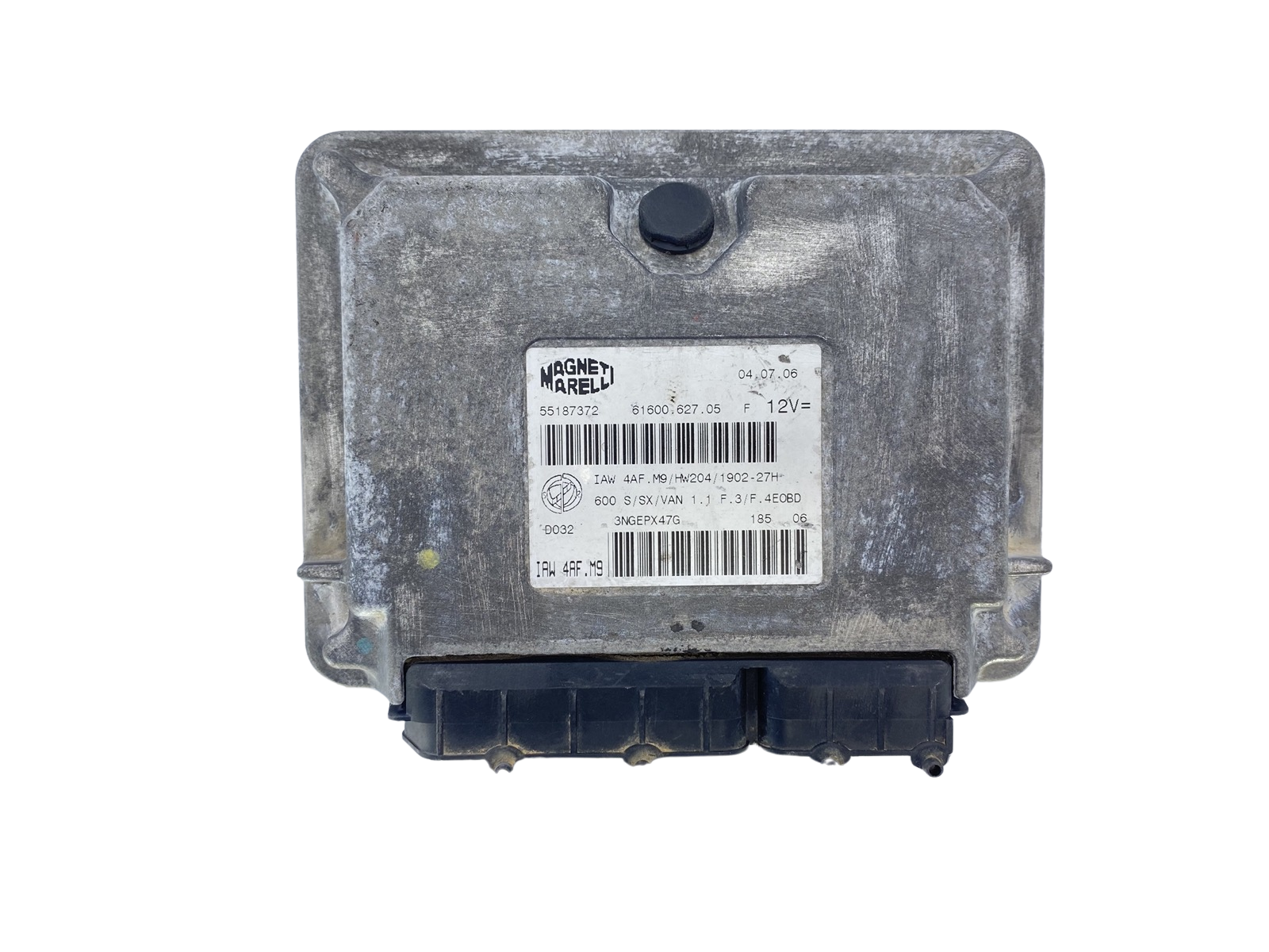 Control Unit IAW4AF.M9 55187372 61600.627.05 Fiat Magneti Marelli 53889 main product photo