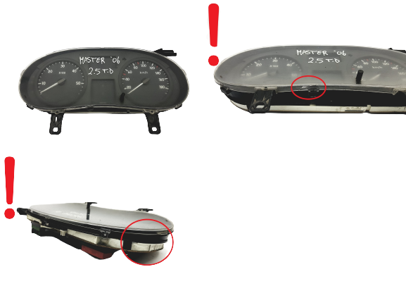 Speedometer/Instrument Cluster Renault Master 2 8200359416 H 54412 main product photo