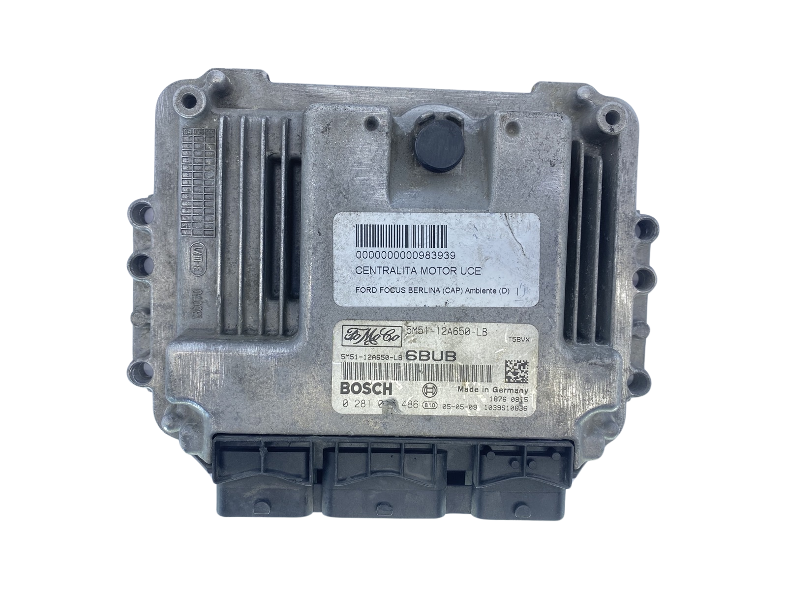 Control Unit 0281012486 5M51-12A650-LB Ford Bosch 64005 main product photo