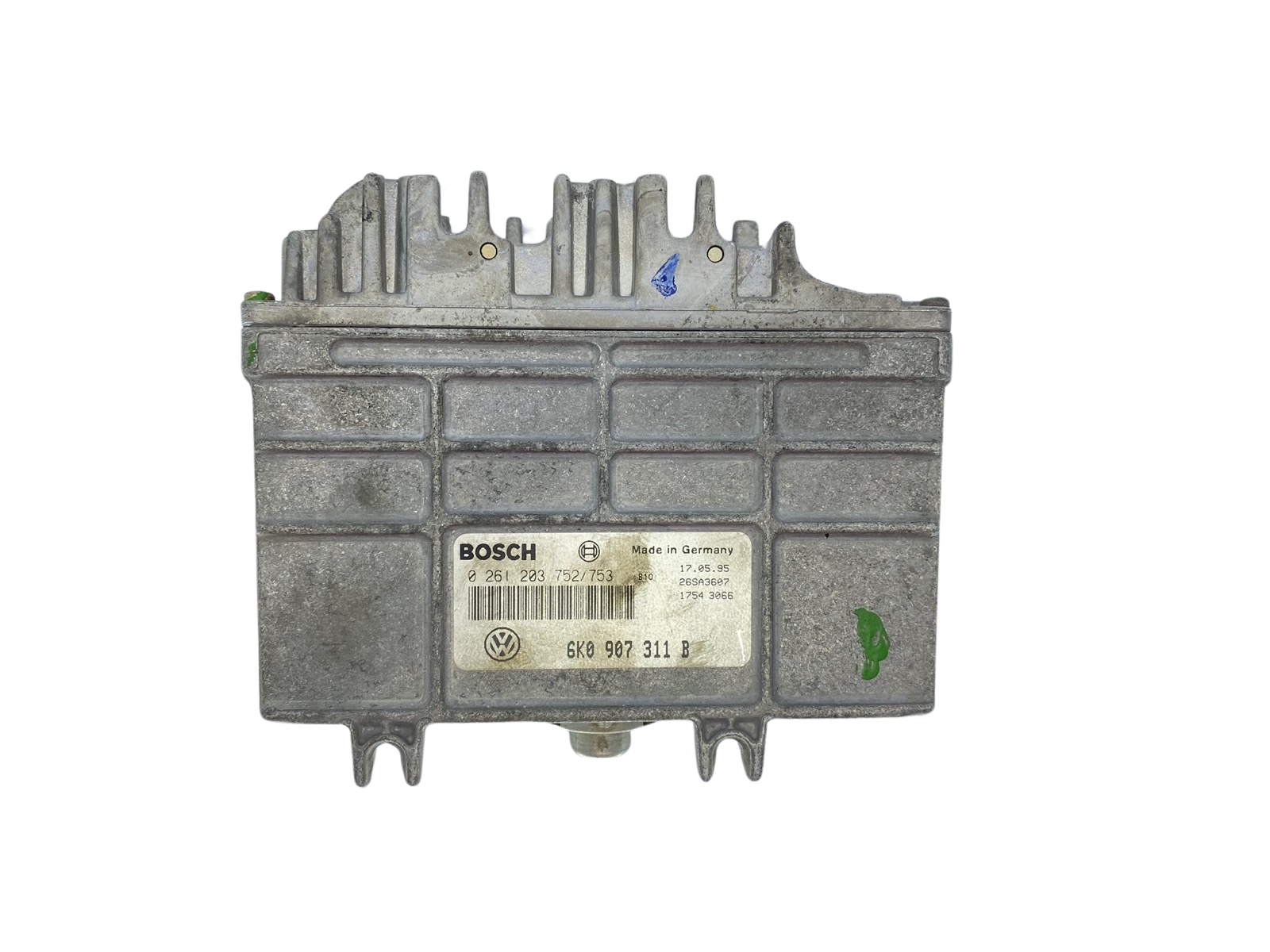 Control Unit 6K0907311B 0261203752/753 26SA3607 VW Bosch 63147 main product photo