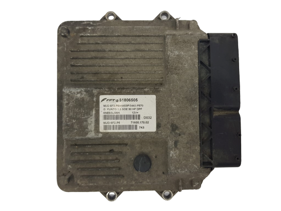 ECU Engine Control Unit Fiat 51806505 7160017002 Magneti Marelli main product photo