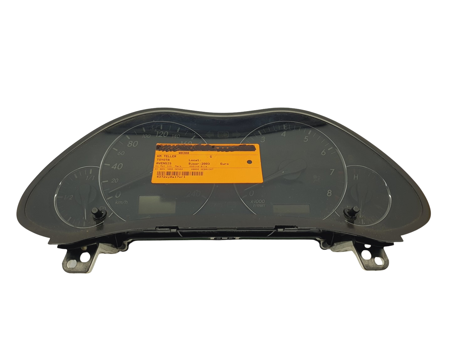 Speedometer/Instrument Cluster Toyota Avensis 83800-05530-H main product photo