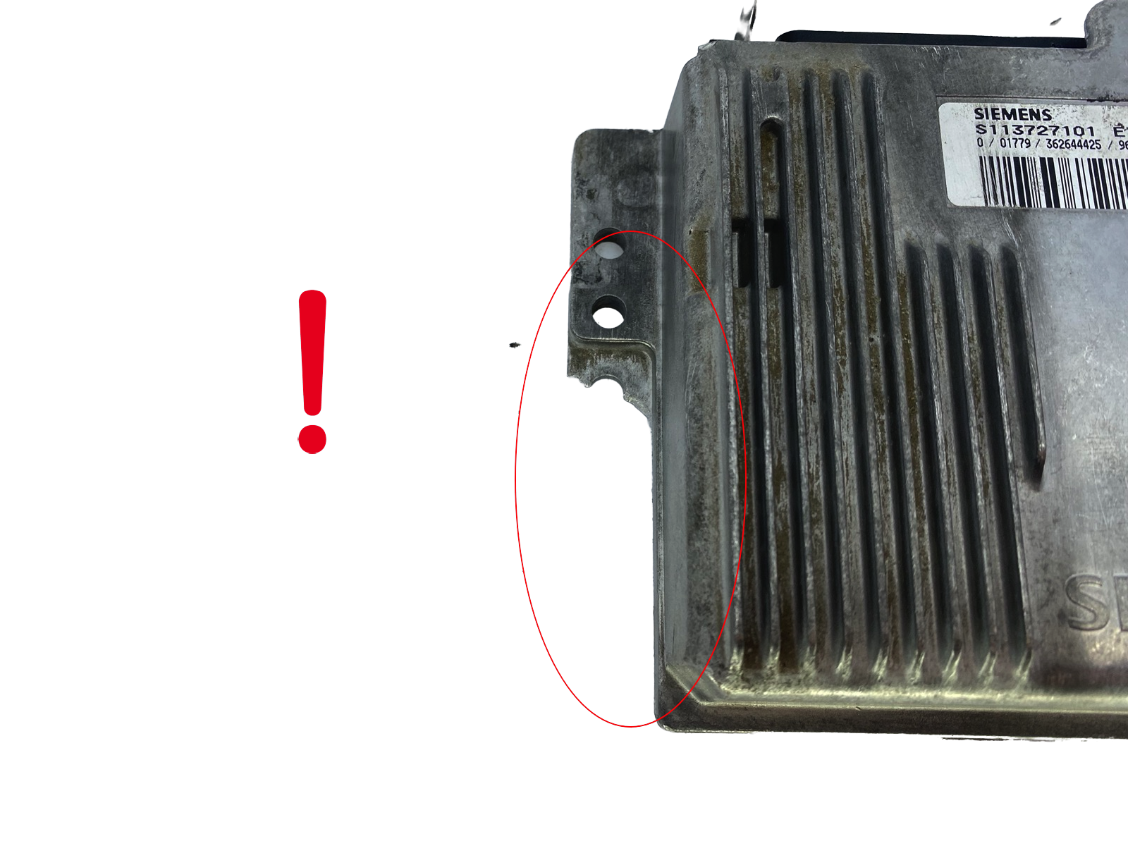 Control Unit Volvo S113727101E 30850997-0B Siemens 52294 main product photo