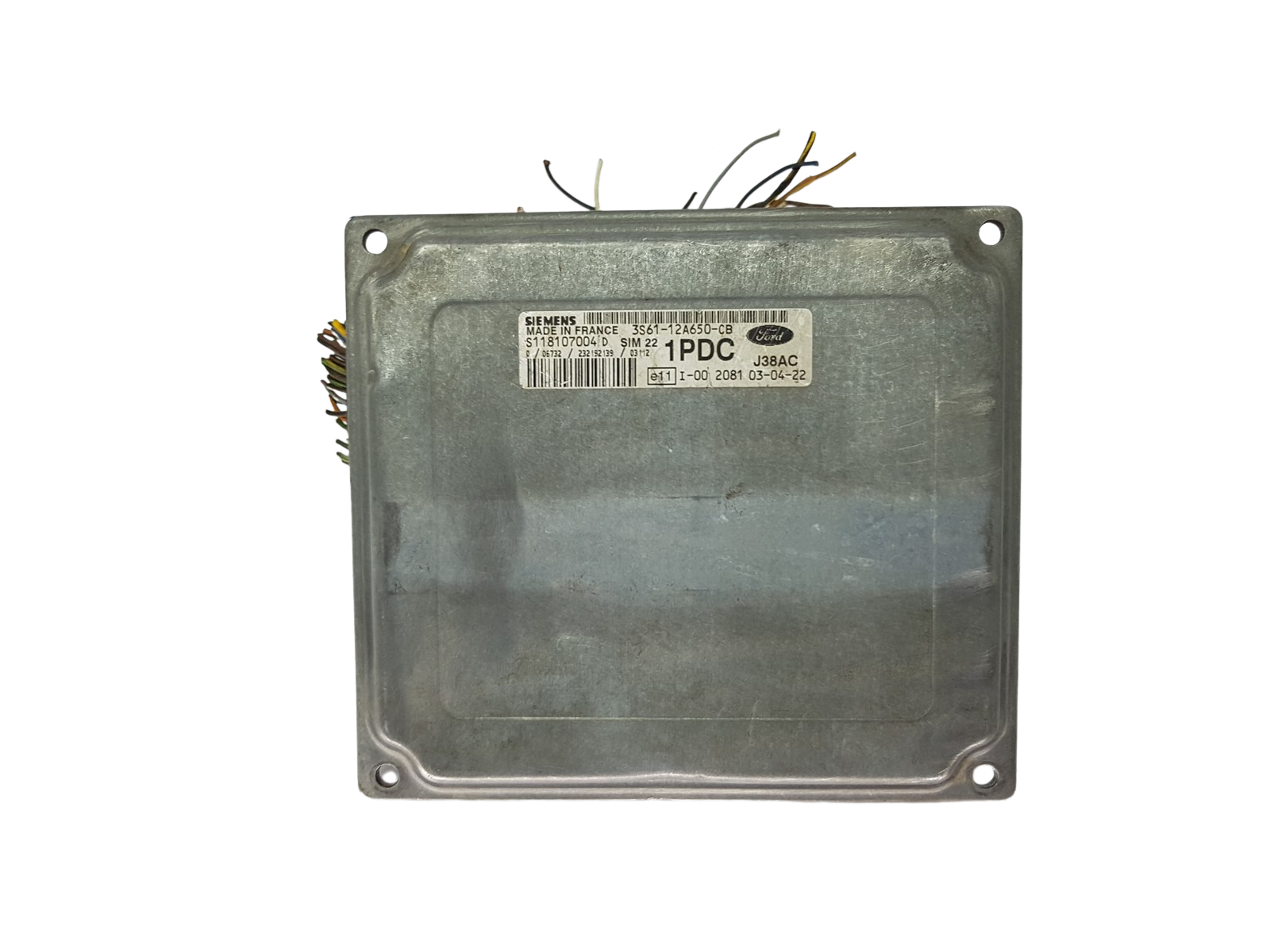 Control Unit S118107004D 3S61-12A650-CB Ford Siemens 18543 main product photo