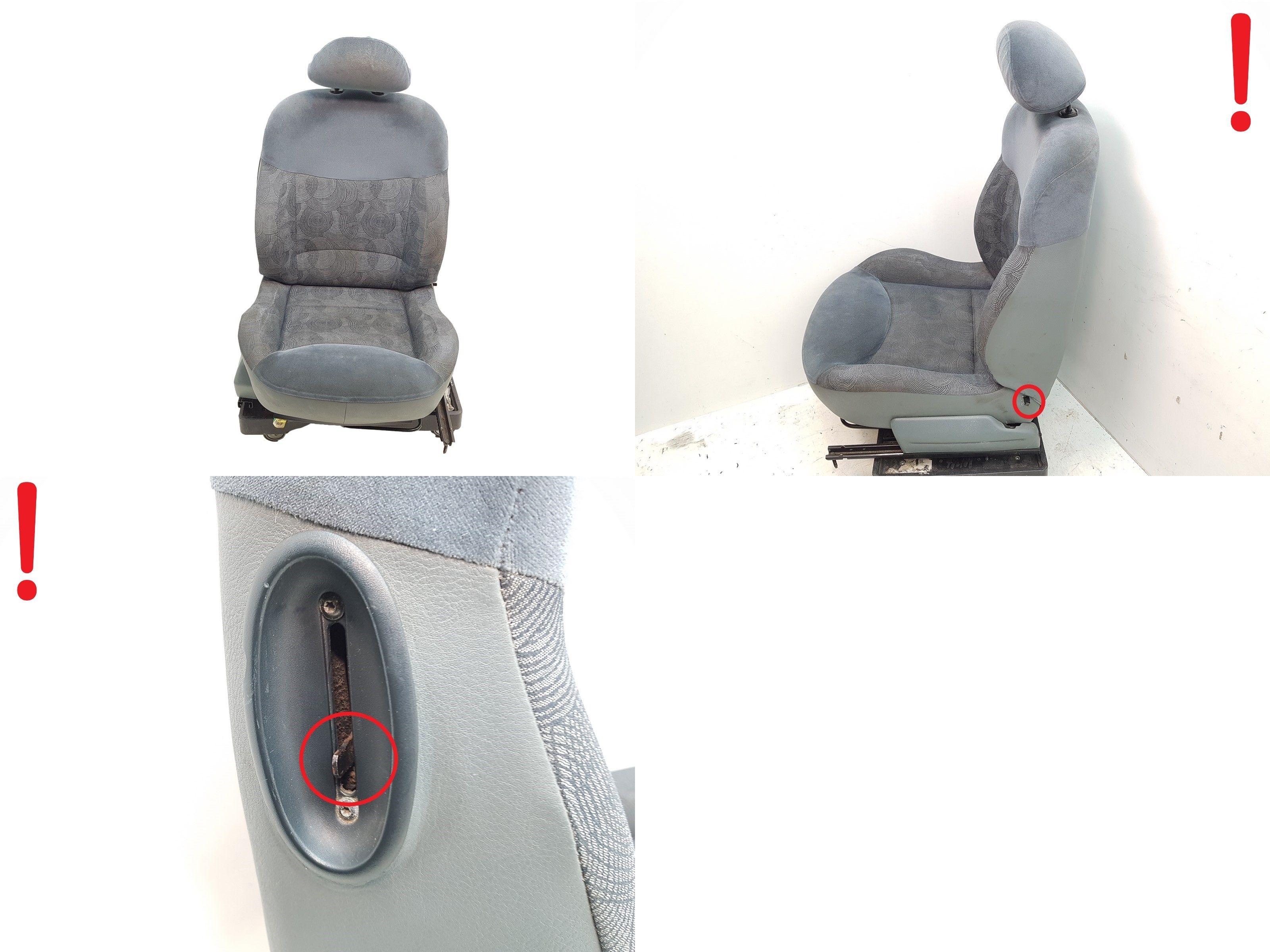 Seat Right Pasażera Renault Megane 1 Coupe main product photo