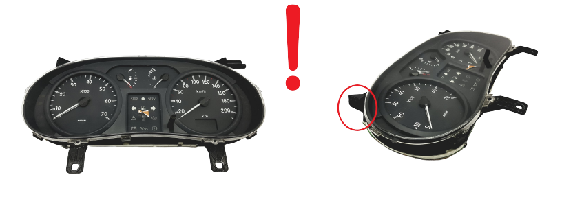 Speedometer/Instrument Cluster Renault Kangoo 1 8200176654 52991 main product photo