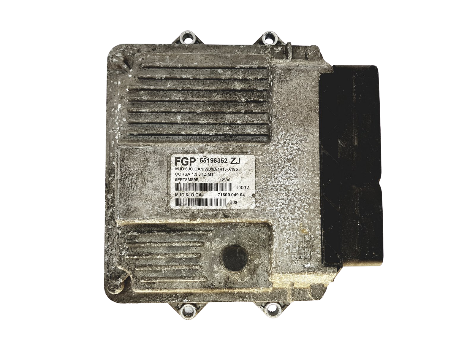 Control Unit FGP 55196352 ZJ MJD 6JO.CA Opel Magneti Marelli 27707 main product photo