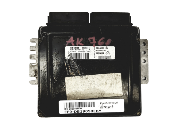 Control Unit S118301112A 8200192124 Renault Siemens main product photo