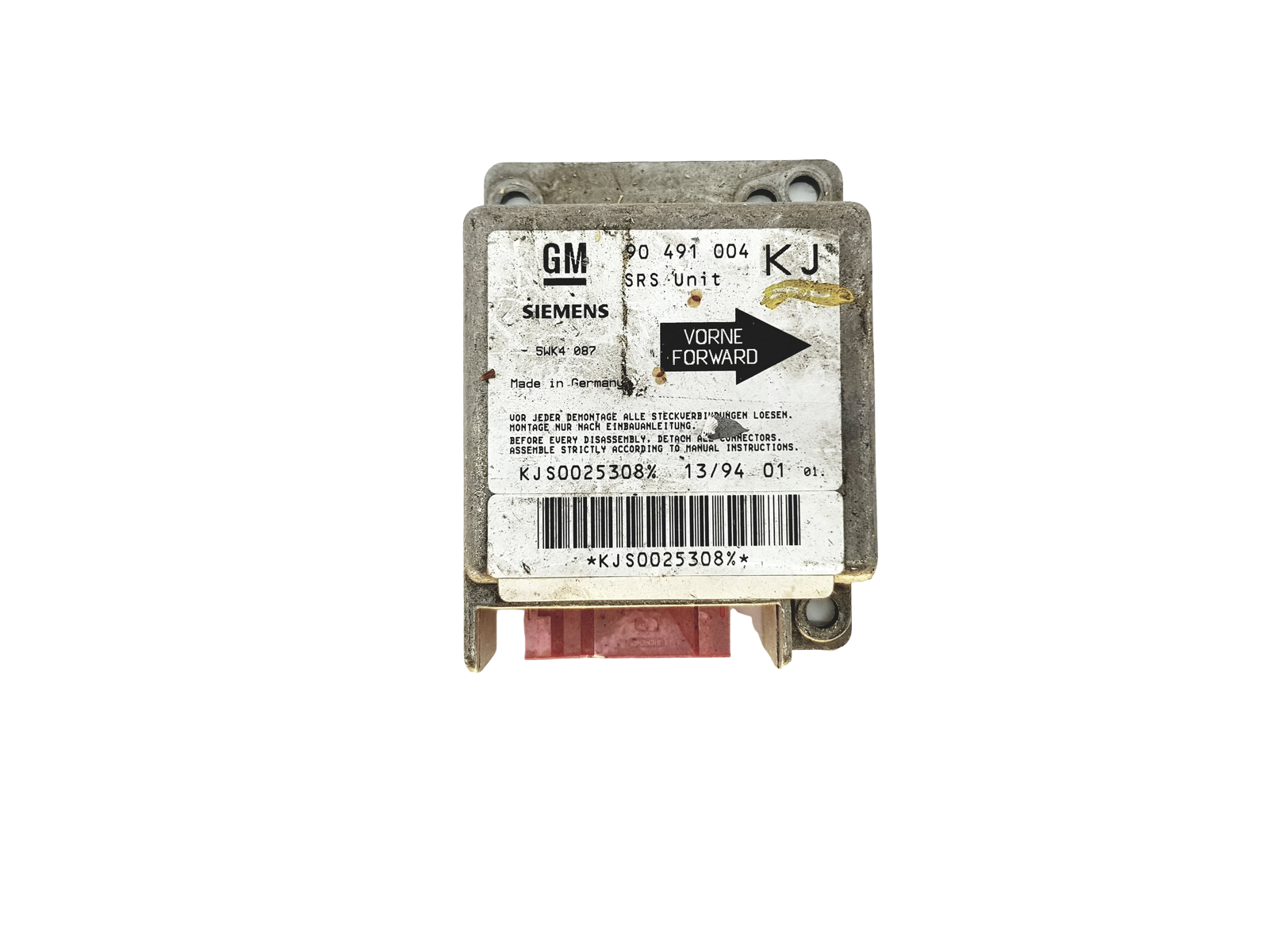 Control Unit 90491004 5WK4087 Opel Siemens main product photo