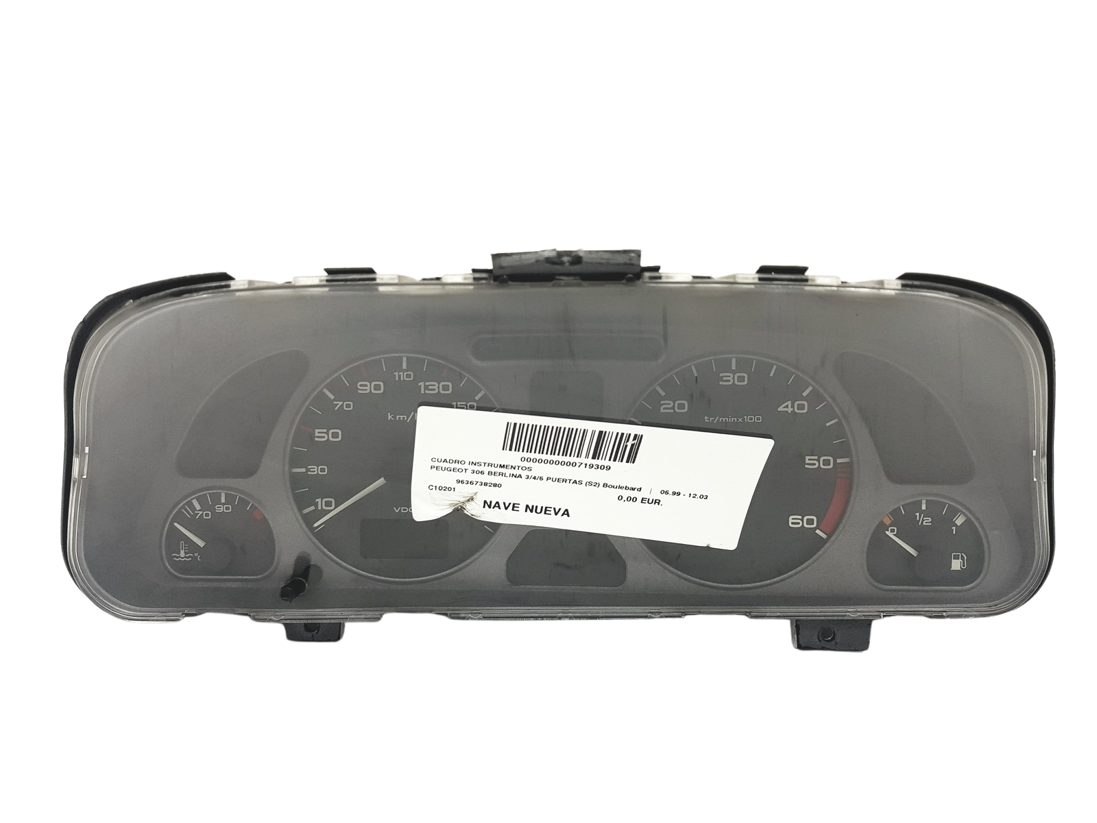 Speedometer/Instrument Cluster Peugeot 306 9636738280 VDO 55298 main product photo