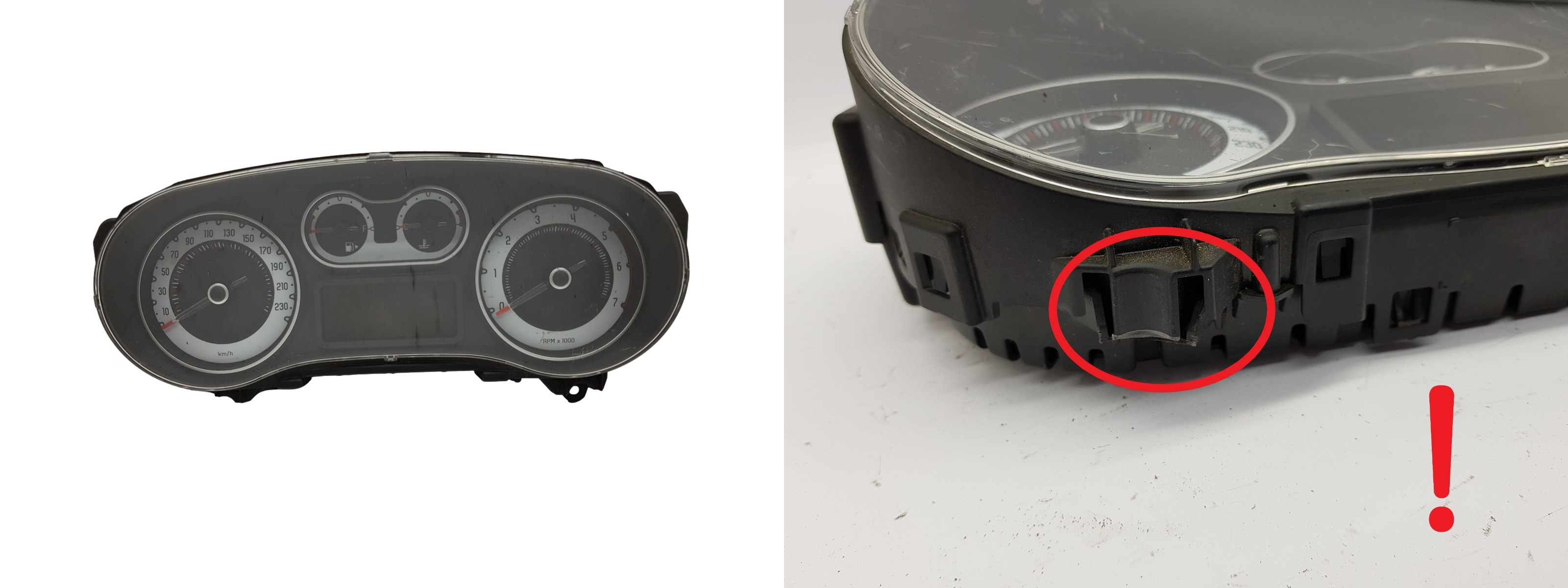 Speedometer/Instrument Cluster Fiat 500L 51975131 A2C90123901 1223 main product photo
