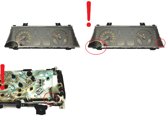 Speedometer/Instrument Cluster Renault 19 RL48J385 8557113 main product photo