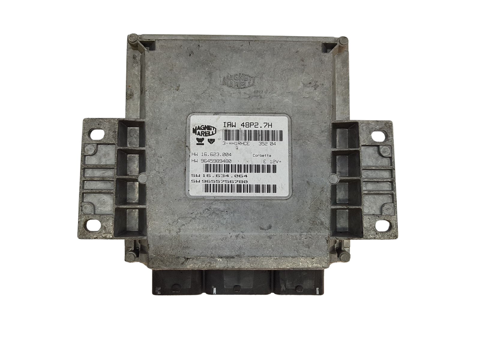 Control Unit PSA 9655756780 IAW48P2.7H 9645989480 Magneti Marelli 14772 main product photo