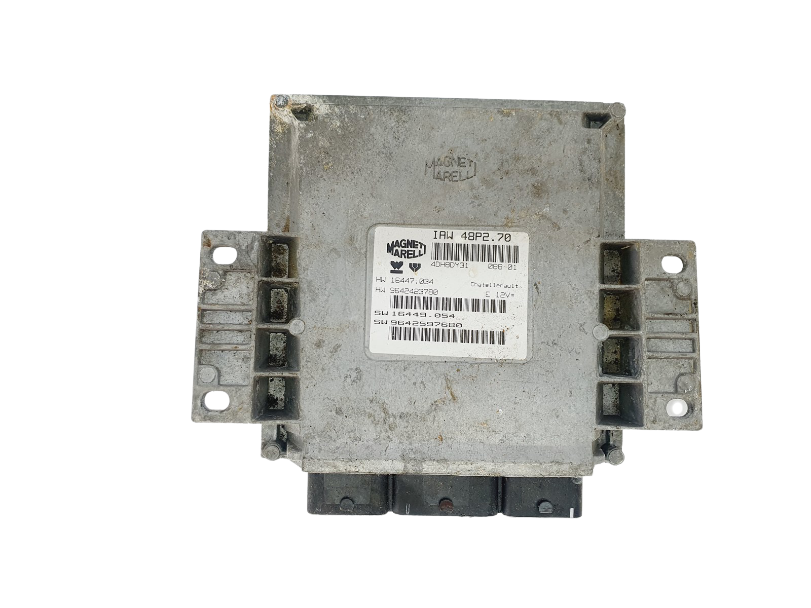 Control Unit 9642597680 IAW48P2.70 PSA Magneti Marelli 38297 main product photo