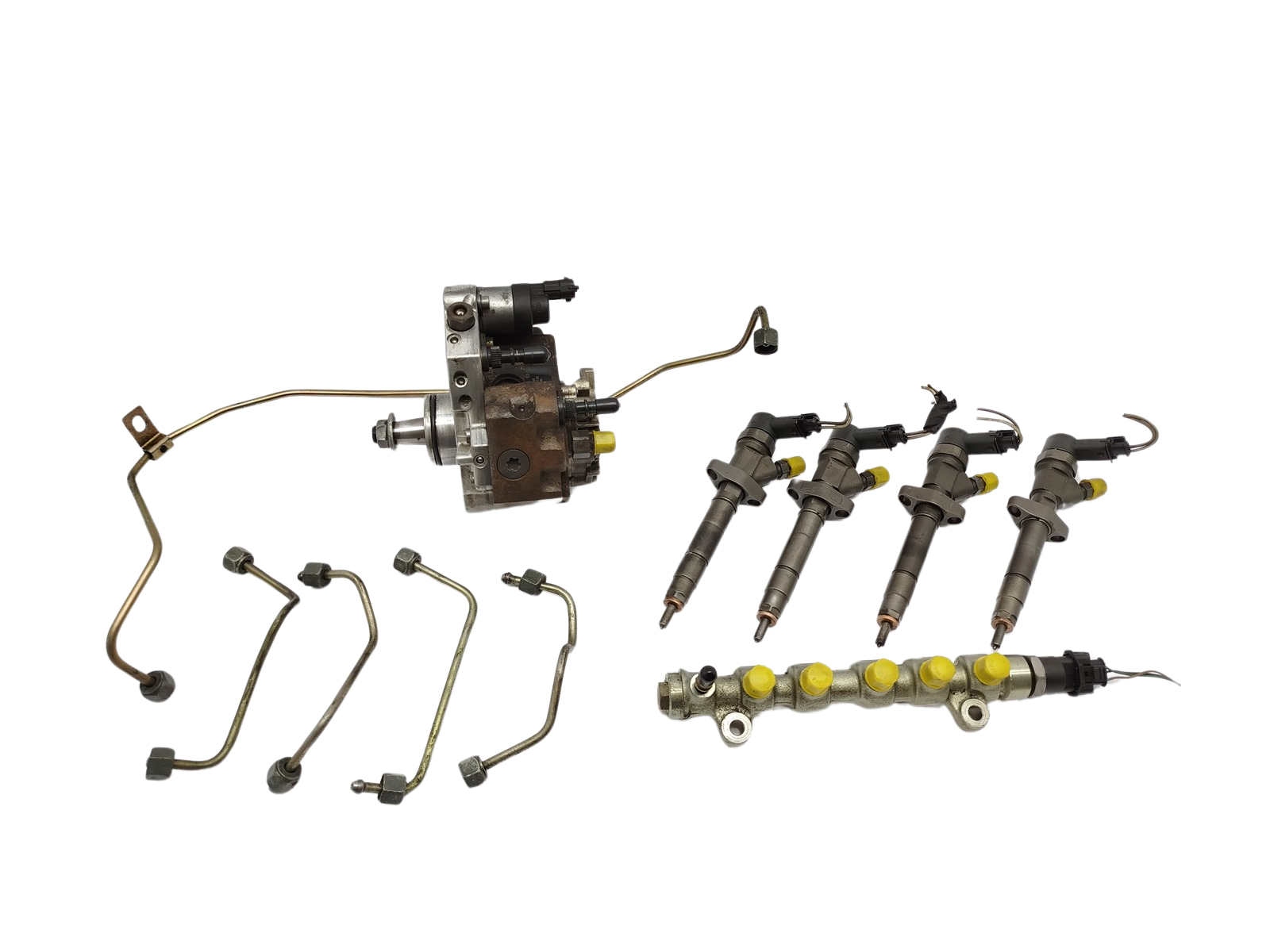 Fuel pump and injectors 0445010033 0445110084 2.2 DCI Renault main product photo