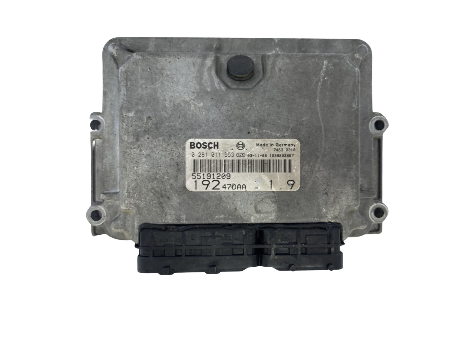 Control Unit 55191209 0281011553 192 47DAA Fiat Bosch 53061 main product photo