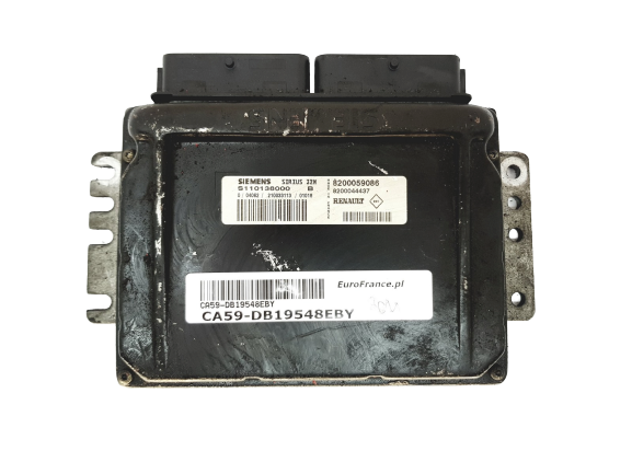Control Unit S110138000B 8200059086 8200044437 Renault Siemens 19548 main product photo