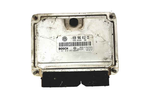 Control Unit 038906012CE 0281010257 Skoda VW Bosch 21607 main product photo