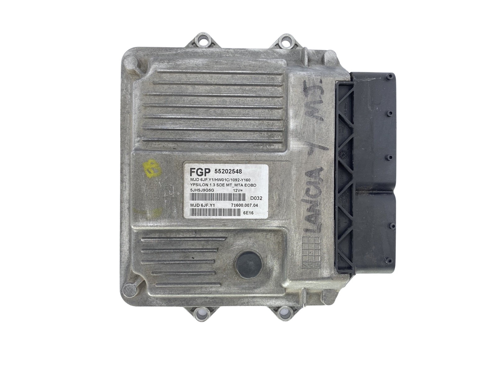 Control Unit Lancia 55202548 MJD6JF.Y1 71600.007.04 FPT Marelli 53966 main product photo
