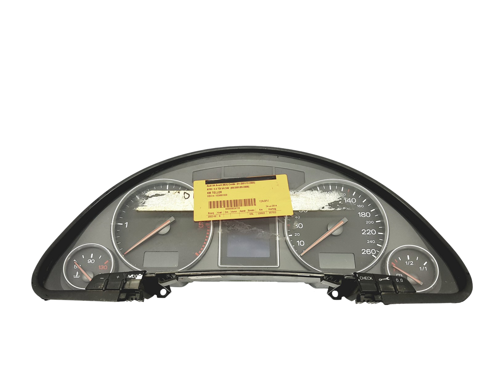 Speedometer/Instrument Cluster Audi A4 B6 8E0920900G 0263626020 52586 main product photo