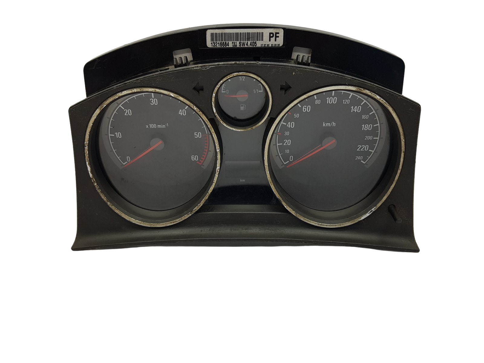 Speedometer/Instrument Cluster Opel Astra H Zafira B 13216684PF 1442 main product photo
